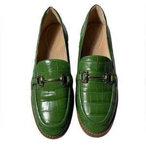 Antonio Melani genuine Leather Crocodile embossed print Shoes